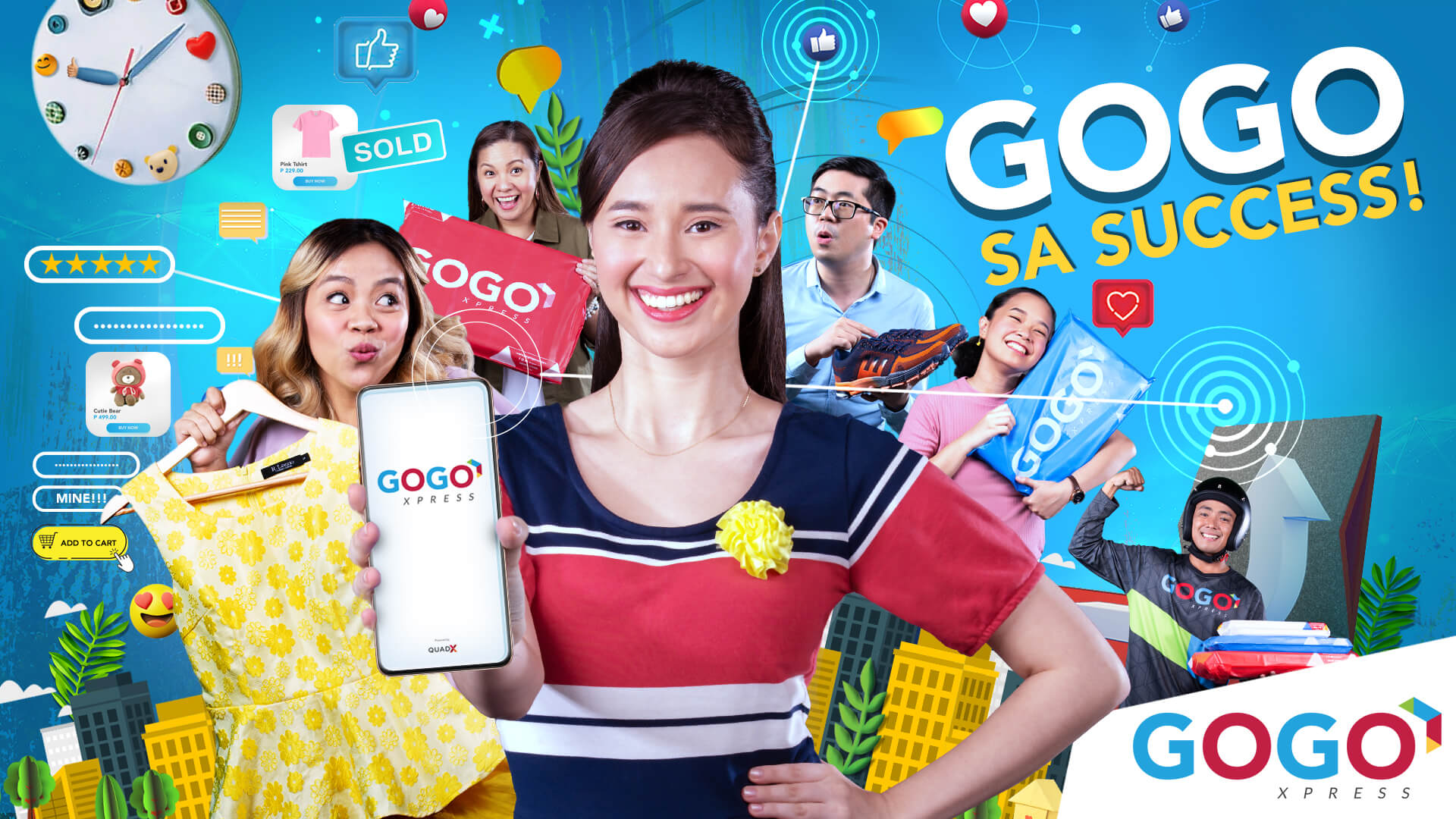 GoGo Sa Success Campaign